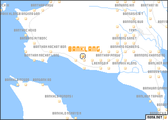 map of Ban Klang