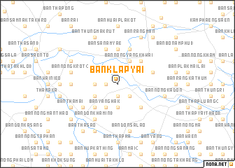 map of Ban Klap Yai