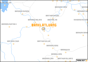 map of Ban Klat Luang