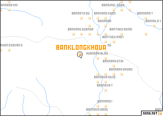map of Ban Klongkhoua