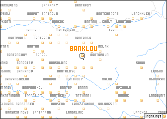 map of Ban Klou