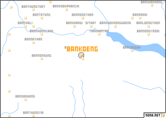 map of Ban Koeng