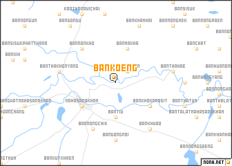 map of Ban Koeng