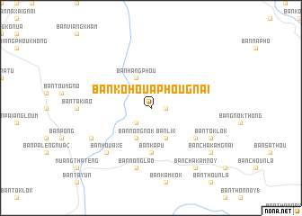 map of Ban Kohoua-Phougnai