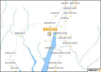 map of Bān Koh
