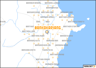 map of Ban Ko Kariang