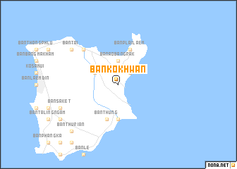 map of Ban Ko Khwan