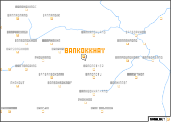 map of Ban Kôkkhay