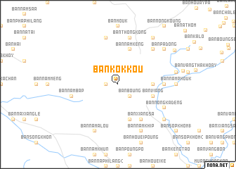 map of Ban Kôkkou