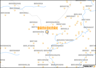 map of Ban Kok Nak