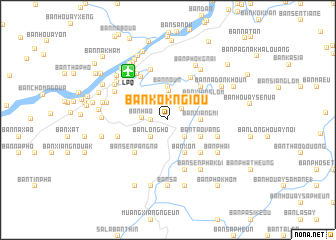 map of Ban Kôkngiou