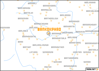 map of Ban Kôkphao