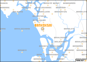 map of Ban Kok Sai