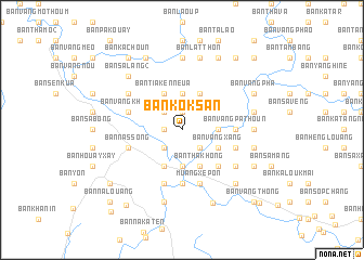 map of Ban Kôksan