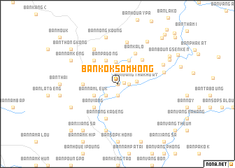 map of Ban Kôksômhông