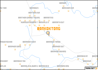 map of Ban Kôktong