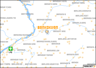 map of Ban Kôkvan