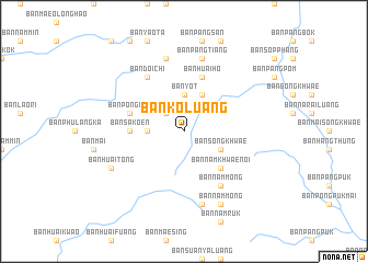 map of Ban Ko Luang