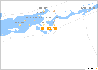 map of Bankoma