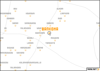 map of Bankoma