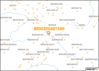 map of Ban Konghoy-Sam