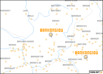 map of Ban Kongiou