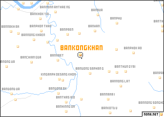 map of Ban Kong Khan