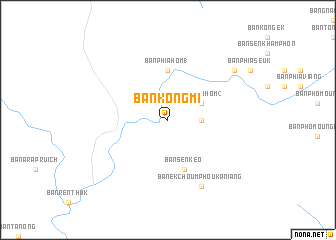 map of Ban Kongmi