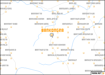 map of Ban Kong Ra