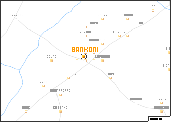 map of Bankoni