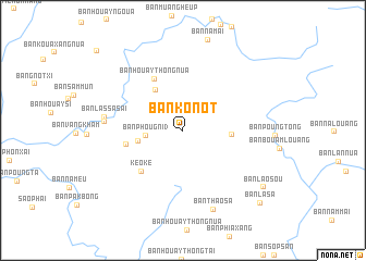 map of Ban Konot