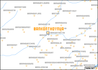 map of Ban Konthoy-Nua