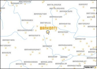 map of Ban Konti