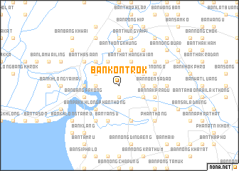 map of Ban Kon Trok