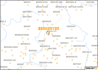 map of Ban Konyôn