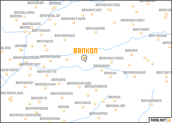 map of Ban Kon