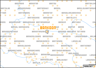 map of Ban Kôon