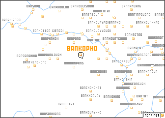 map of Ban Kophô