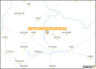 map of Bankorosso Gamadou