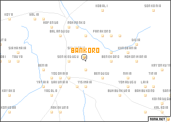 map of Bankoro