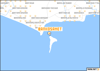 map of Ban Ko Samet