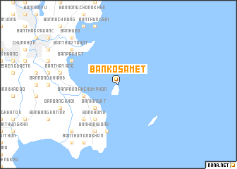 map of Ban Ko Samet