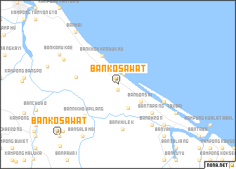 map of Ban Ko Sawat