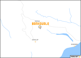 map of Bankoualé