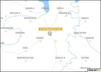 map of Bankoumana