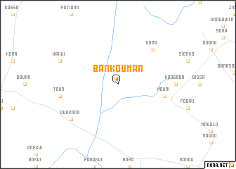 map of Bankouman