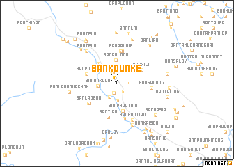 map of Ban Kounkè