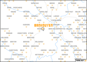 map of Bản Kouyen