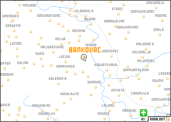 map of Bankovac