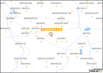 map of Ban Krabao